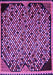 Machine Washable Abstract Purple Modern Area Rugs, wshabs1845pur