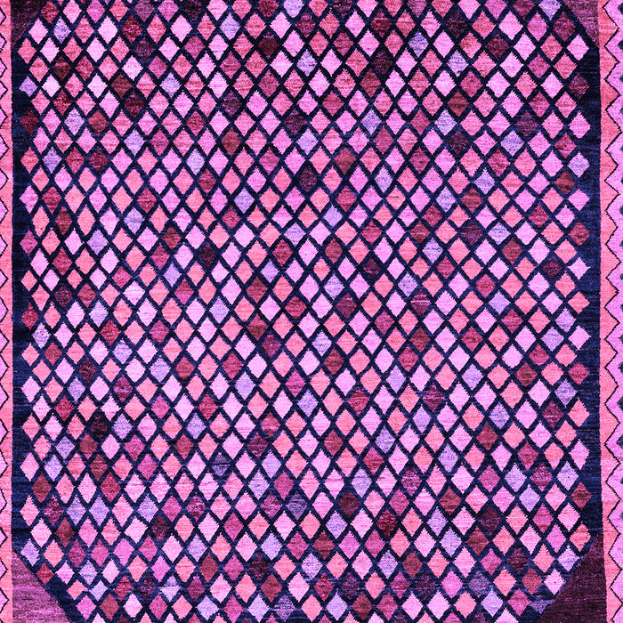 Machine Washable Abstract Purple Modern Area Rugs, wshabs1845pur