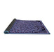 Sideview of Abstract Blue Modern Rug, abs1845blu