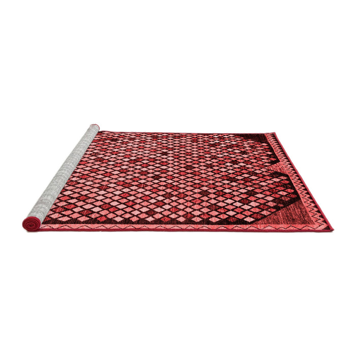 Modern Red Washable Rugs