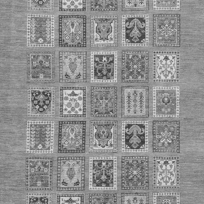 Abstract Gray Modern Rug, abs1846gry