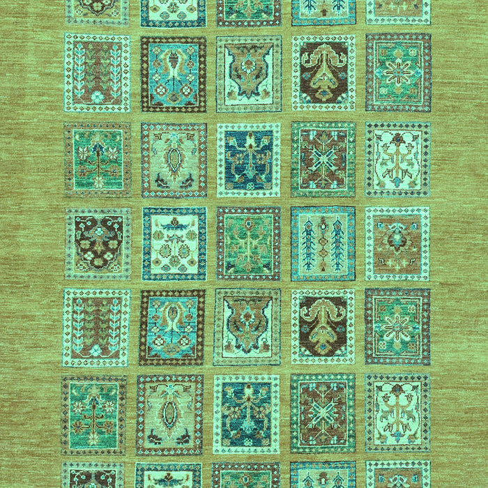 Abstract Turquoise Modern Rug, abs1846turq