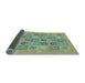 Sideview of Abstract Light Blue Modern Rug, abs1846lblu