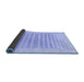 Sideview of Solid Blue Modern Rug, abs1847blu