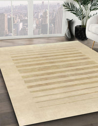 Abstract Yellow Solid Rug, abs1847