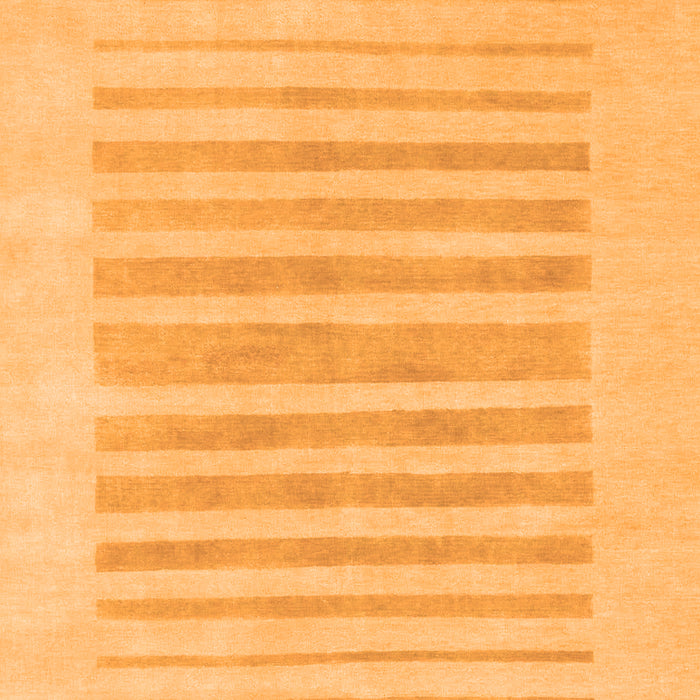 Machine Washable Solid Orange Modern Area Rugs, wshabs1847org