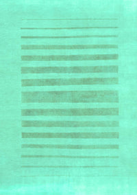 Solid Turquoise Modern Rug, abs1847turq