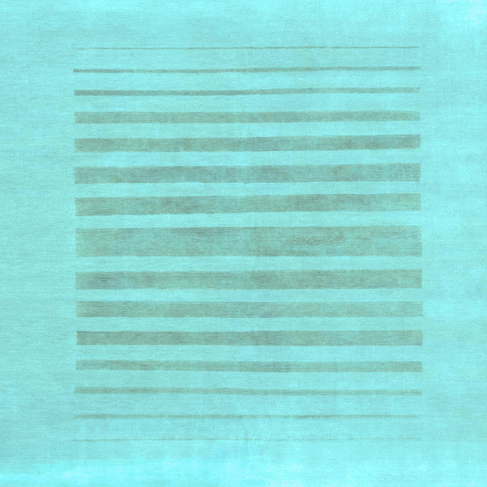 Square Solid Light Blue Modern Rug, abs1847lblu