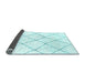 Sideview of Solid Light Blue Modern Rug, abs1848lblu