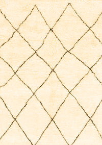 Solid Brown Modern Rug, abs1848brn