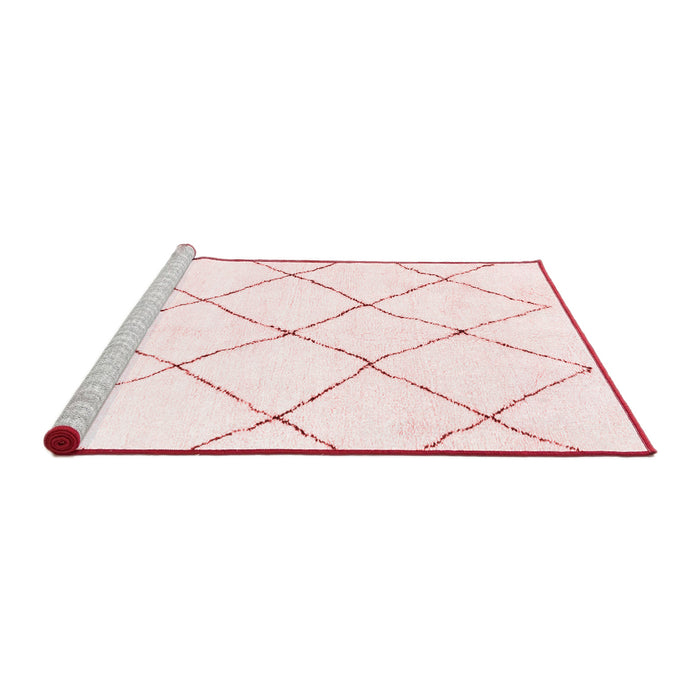 Modern Red Washable Rugs
