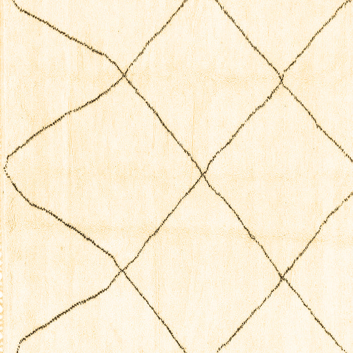 Square Machine Washable Solid Brown Modern Rug, wshabs1849brn