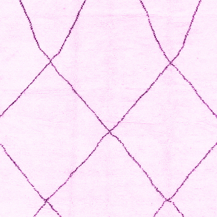 Solid Pink Modern Rug, abs1849pnk