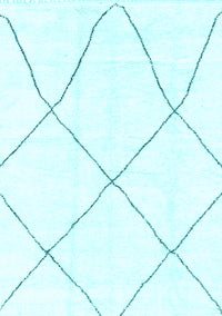 Solid Light Blue Modern Rug, abs1849lblu