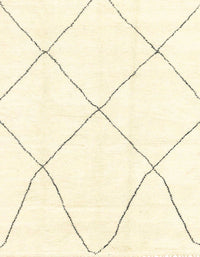 Machine Washable Abstract Parchment Beige Rug, wshabs1849