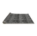 Sideview of Abstract Gray Modern Rug, abs184gry