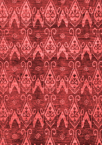 Abstract Red Modern Rug, abs184red