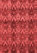 Abstract Red Modern Area Rugs