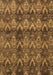 Abstract Brown Modern Rug, abs184brn