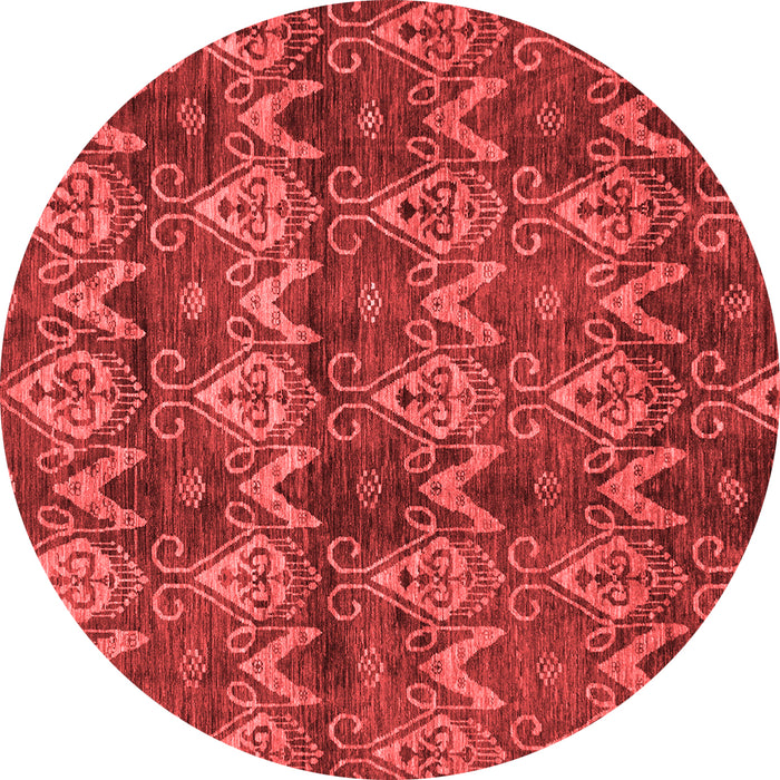 Abstract Red Modern Rug, abs184red