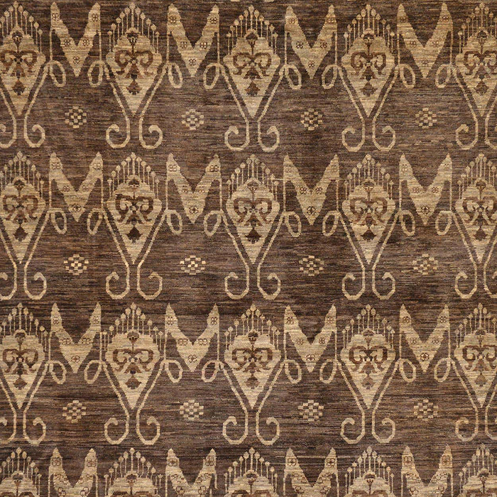 Machine Washable Abstract Red Brown Rug, wshabs184