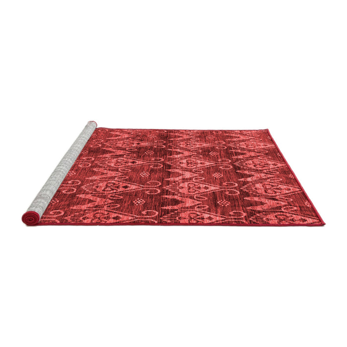 Modern Red Washable Rugs