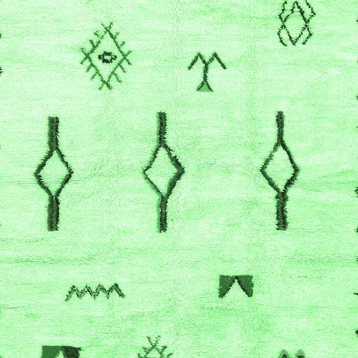 Solid Emerald Green Modern Rug, abs1850emgrn