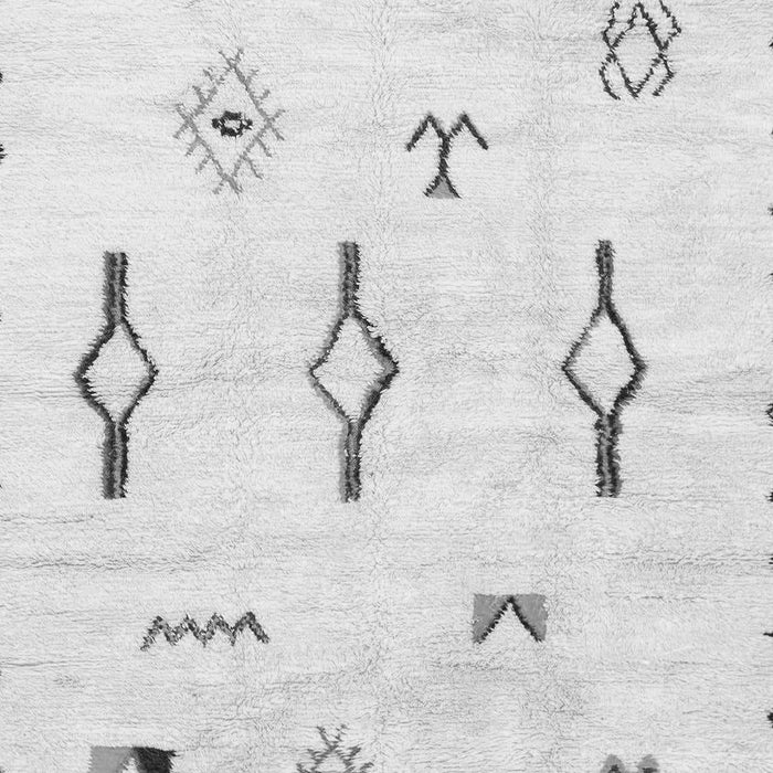 Solid Gray Modern Rug, abs1850gry