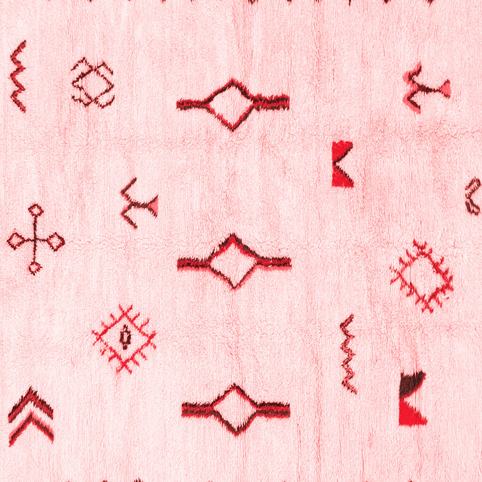 Solid Red Modern Rug, abs1850red