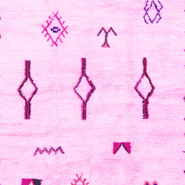 Solid Pink Modern Rug, abs1850pnk