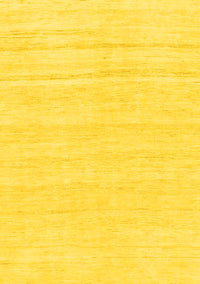 Solid Yellow Modern Rug, abs1851yw