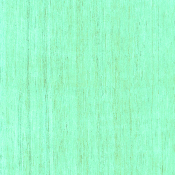 Square Solid Turquoise Modern Rug, abs1851turq