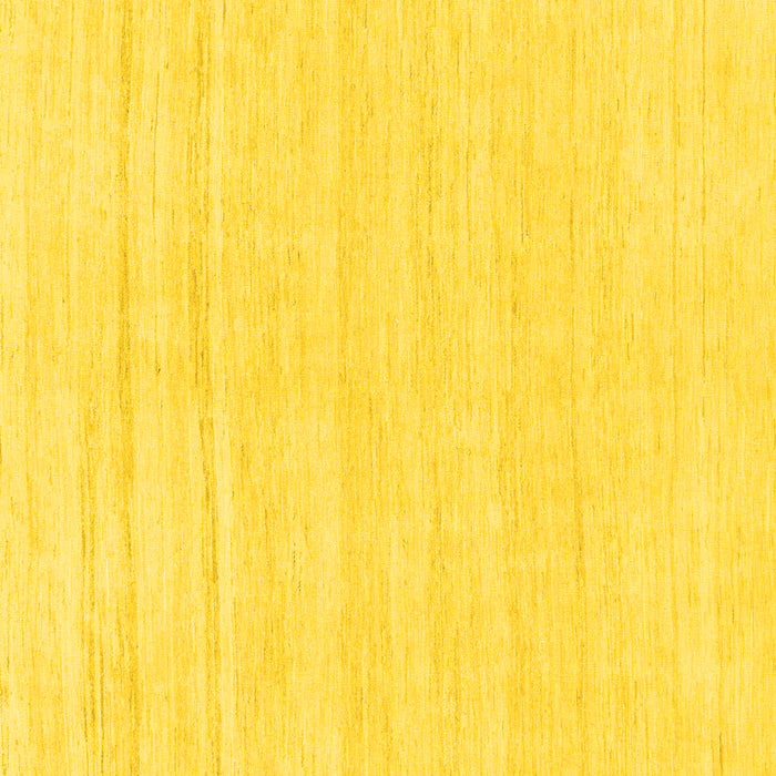 Square Machine Washable Solid Yellow Modern Rug, wshabs1851yw