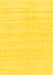 Machine Washable Solid Yellow Modern Rug, wshabs1851yw