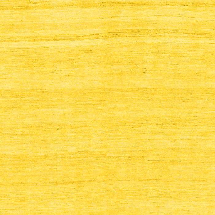 Machine Washable Solid Yellow Modern Rug, wshabs1851yw