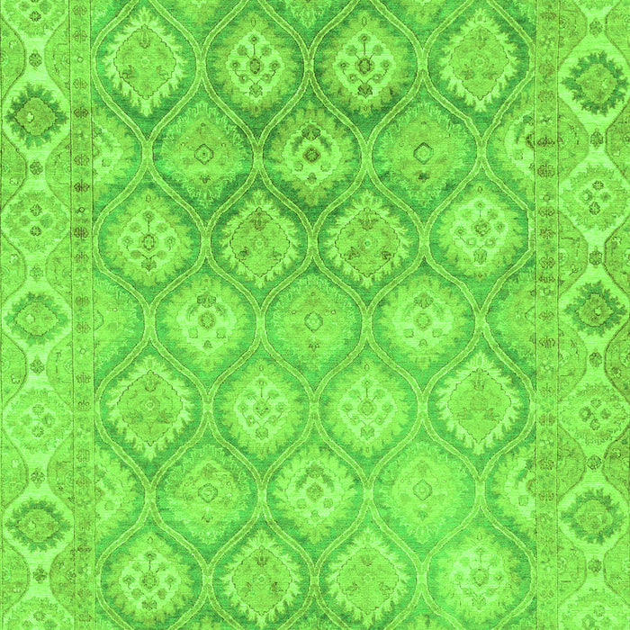 Oriental Green Traditional Rug, abs1852grn