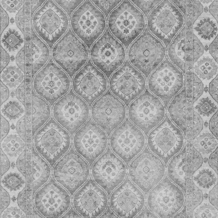 Machine Washable Oriental Gray Traditional Rug, wshabs1852gry