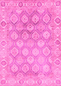 Oriental Pink Traditional Rug, abs1852pnk