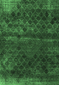 Abstract Emerald Green Modern Rug, abs1853emgrn