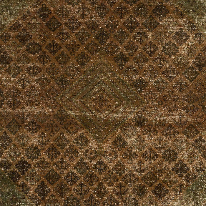 Machine Washable Abstract Night Red Rug, wshabs1853