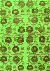 Abstract Green Modern Rug, abs1854grn