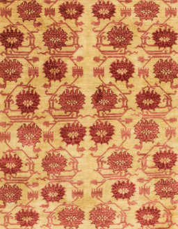 Abstract Red Modern Rug, abs1854