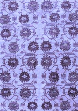 Abstract Blue Modern Rug, abs1854blu