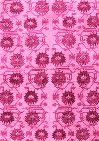 Abstract Pink Modern Rug, abs1854pnk