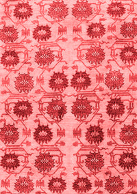 Abstract Red Modern Rug, abs1854red