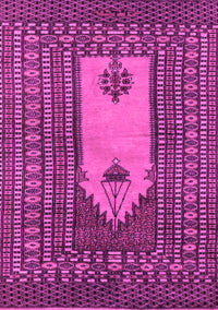 Abstract Pink Modern Rug, abs1855pnk