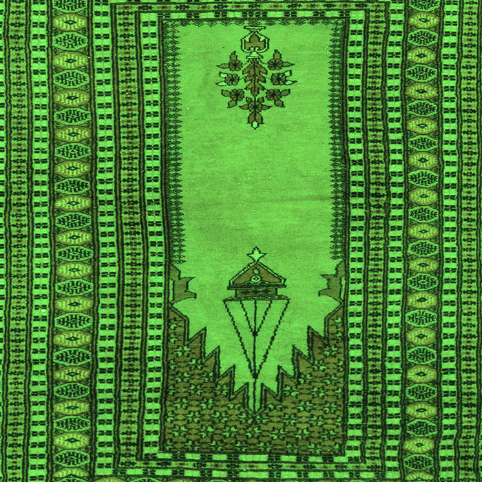 Machine Washable Abstract Green Modern Area Rugs, wshabs1855grn