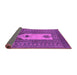 Sideview of Abstract Purple Modern Rug, abs1855pur