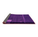 Sideview of Abstract Pink Modern Rug, abs1856pnk