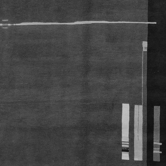 Machine Washable Abstract Gray Modern Rug, wshabs1856gry